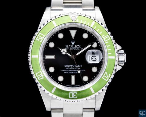 rolex submariner lv flat 4|rolex submariner green 50th anniversary.